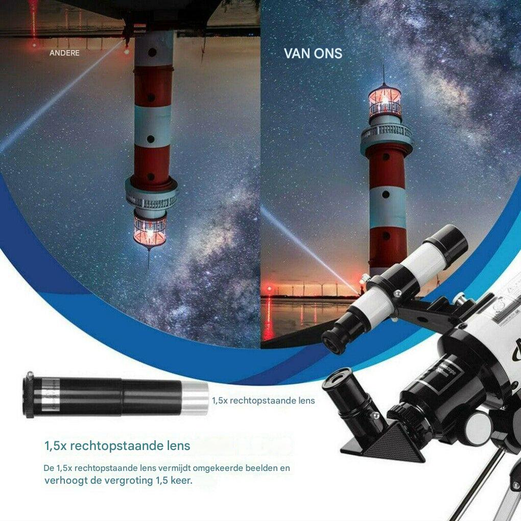 Professional 300/70mm Telescope with Tripod and Smartphone Holder