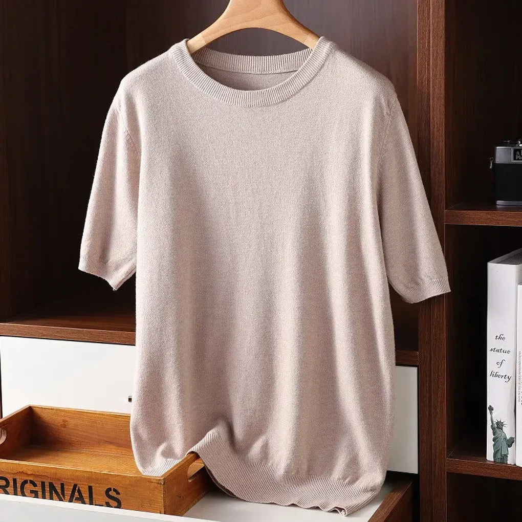 Men's Round Neck T-Shirt – Refined Basics for Every Day