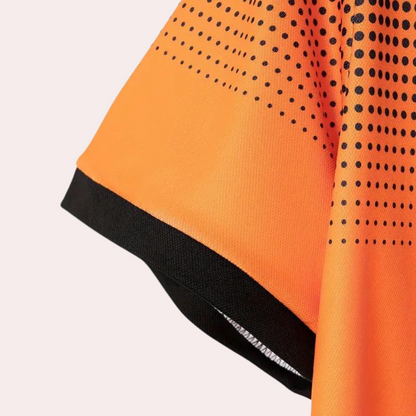 Teun | Chemise d'été orange à pois