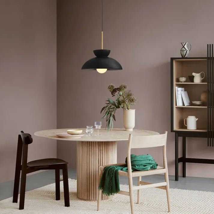 Lámpara colgante nórdica minimalista con tecnología LED
