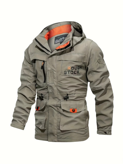 Thijs | Veste de sport extérieure pour homme avec capuche amovible