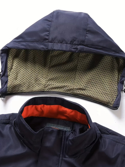 Thijs | Veste de sport extérieure pour homme avec capuche amovible