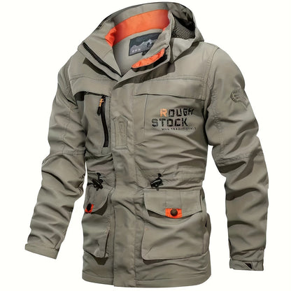 Thijs | Veste de sport extérieure pour homme avec capuche amovible