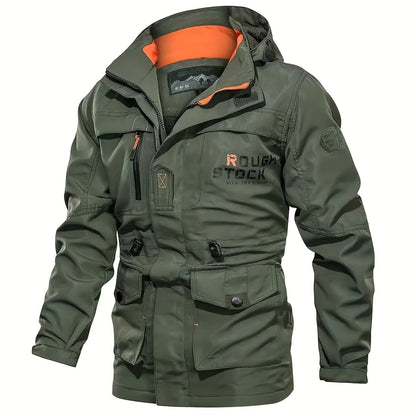 Thijs | Veste de sport extérieure pour homme avec capuche amovible