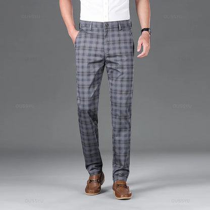 Thijs | Pantalon classique à carreaux pour homme