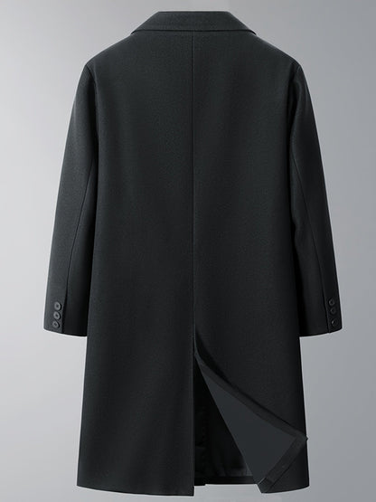 Thijs | Manteau d'hiver double chaud pour homme avec poches