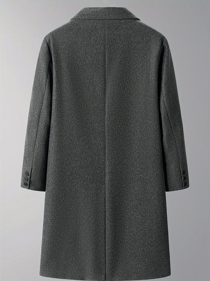 Thijs | Manteau d'hiver double chaud pour homme avec poches