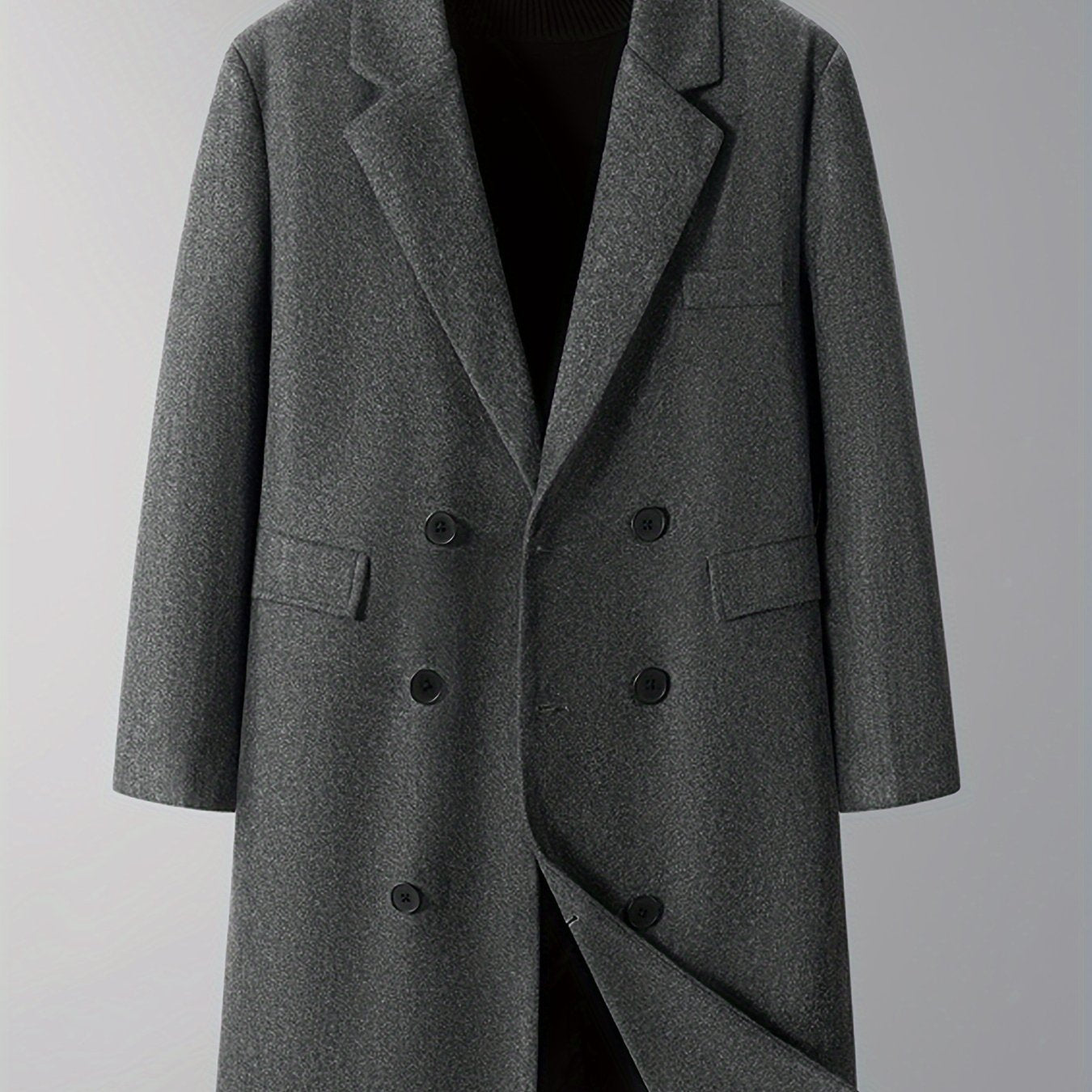 Thijs | Manteau d'hiver double chaud pour homme avec poches