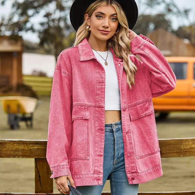 Jasmijn – Timeless Denim Jacket for Women