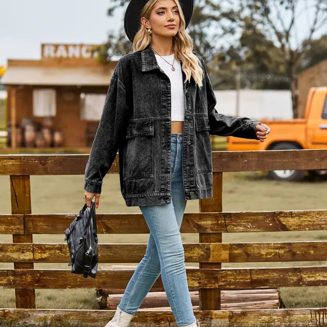 Jasmijn – Timeless Denim Jacket for Women