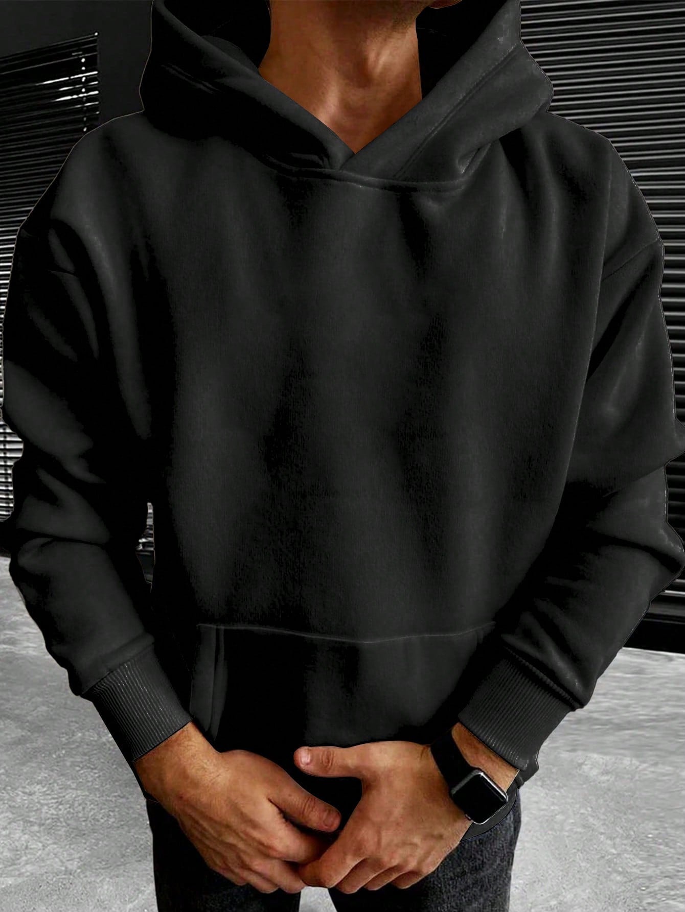 Tim | Sweat à capuche uni pour homme