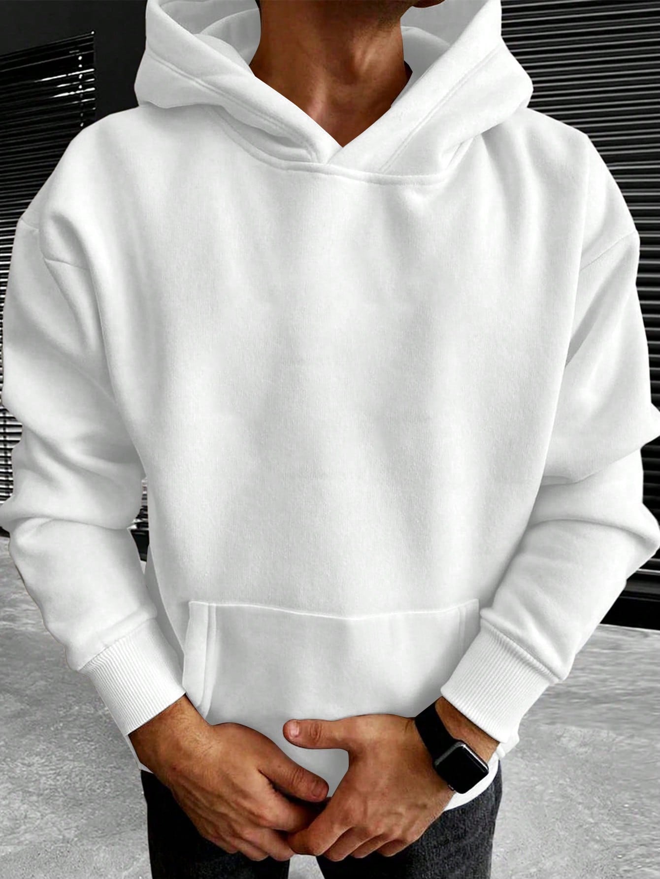 Tim | Sweat à capuche uni pour homme