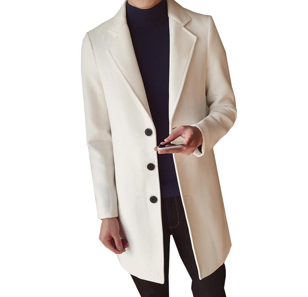 Tim | Manteau long en laine pour homme