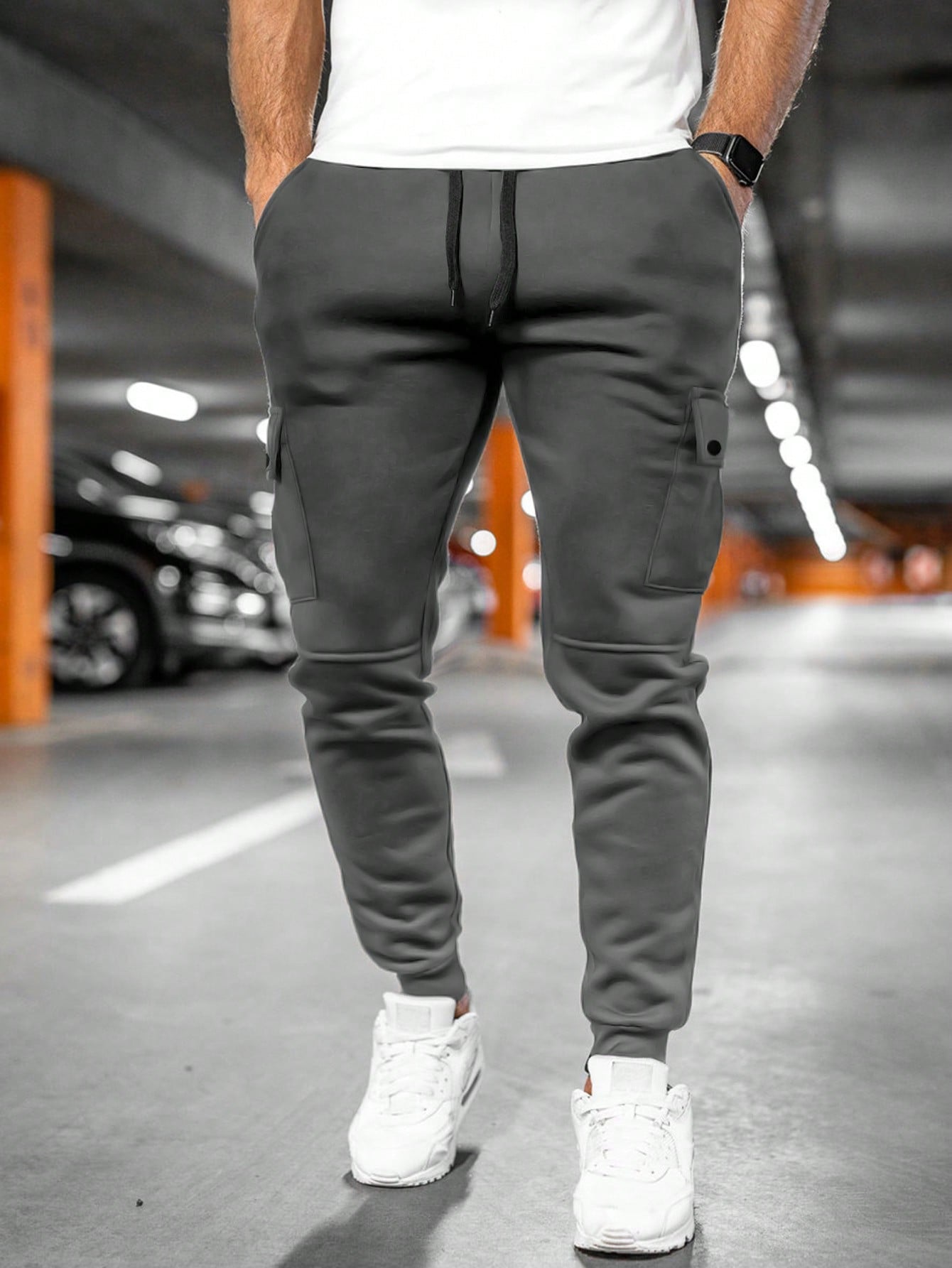 Tom | Pantalon de jogging homme avec poche à revers