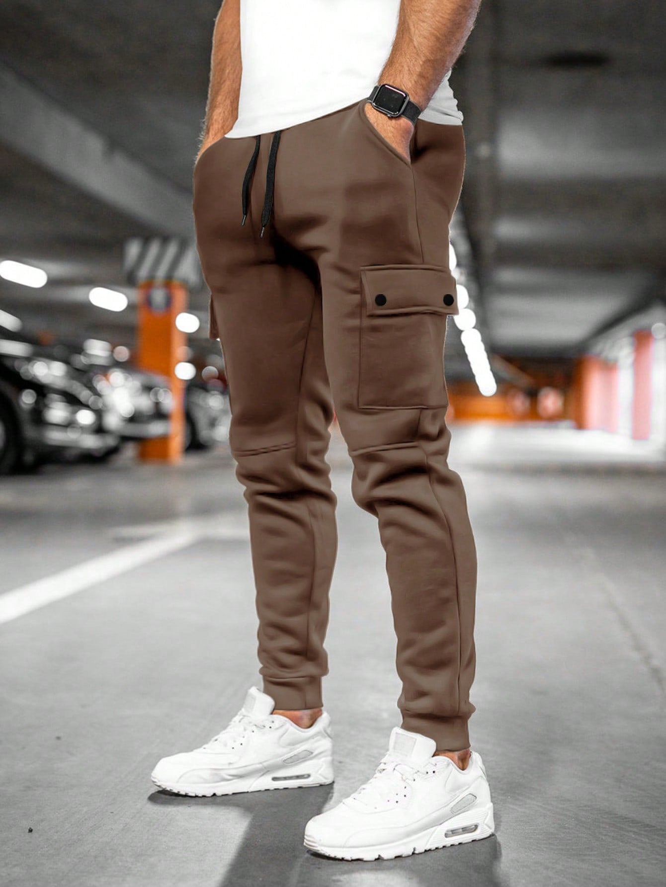 Tom | Pantalon de jogging homme avec poche à revers