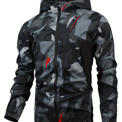 Tom | Veste à capuche zippée bicolore pour hommes