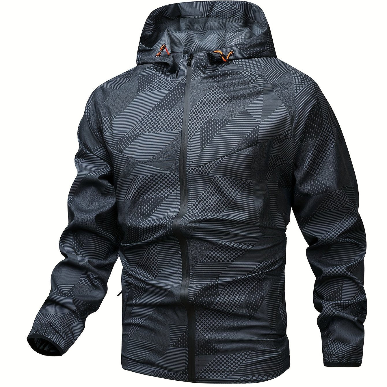Tom | Veste à capuche zippée bicolore pour hommes