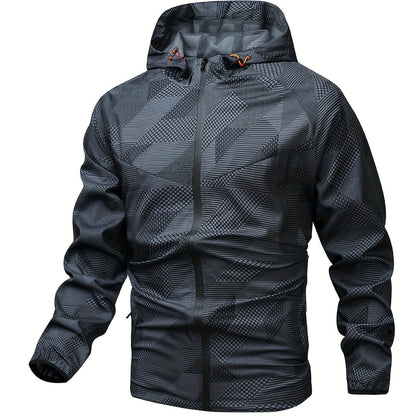 Tom | Veste à capuche zippée bicolore pour hommes