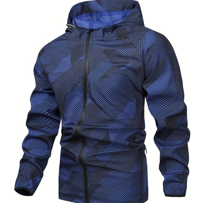 Tom | Veste à capuche zippée bicolore pour hommes