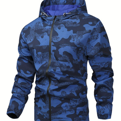 Tom | Veste à capuche zippée bicolore pour hommes