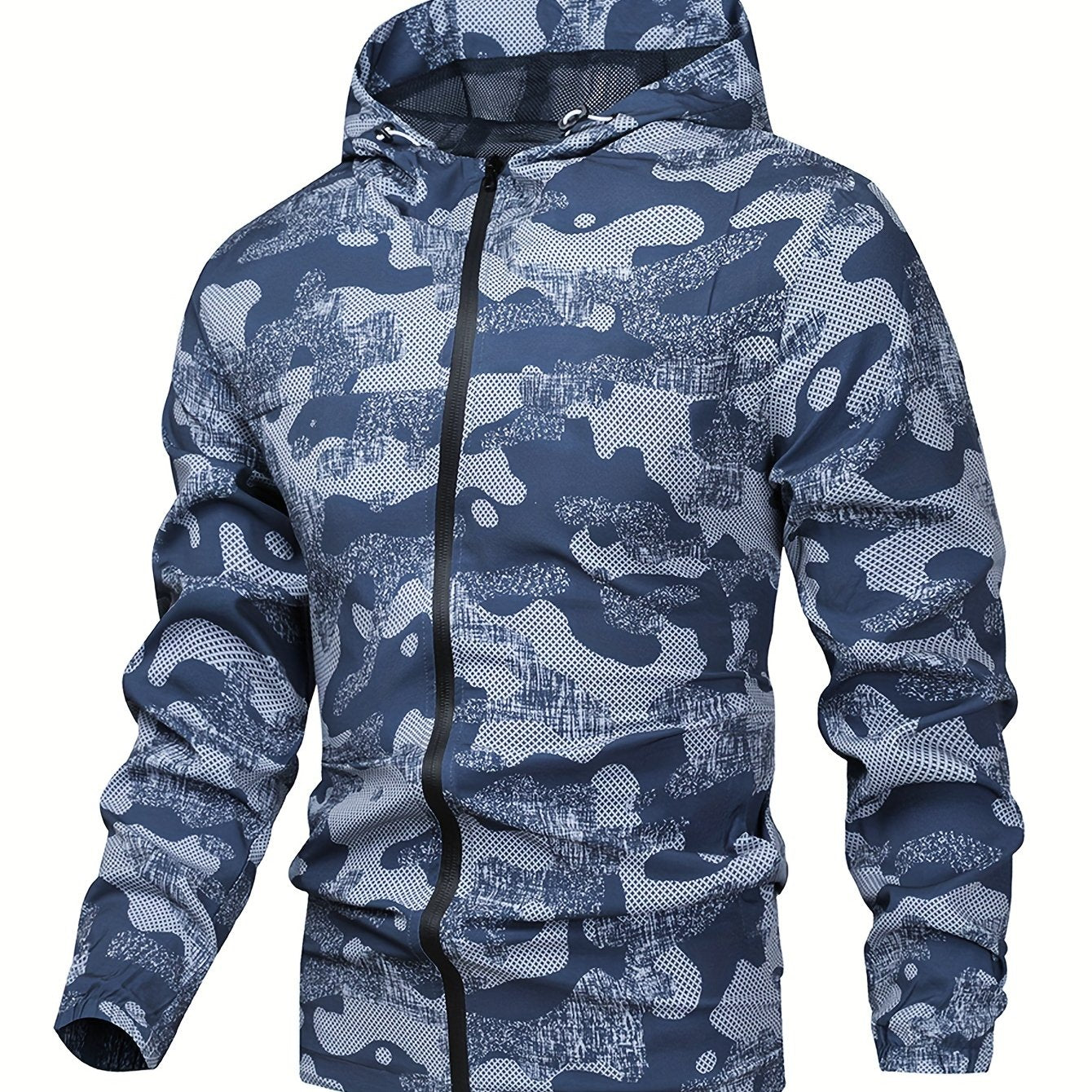 Tom | Veste à capuche zippée bicolore pour hommes