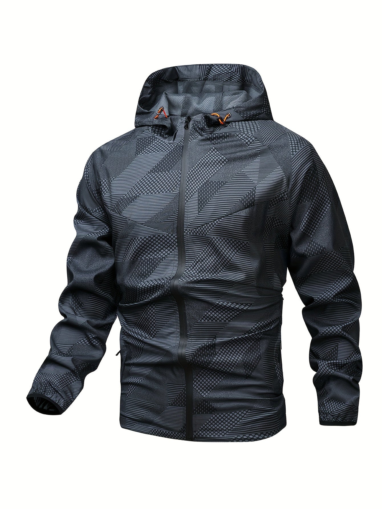 Tom | Veste à capuche zippée bicolore pour hommes