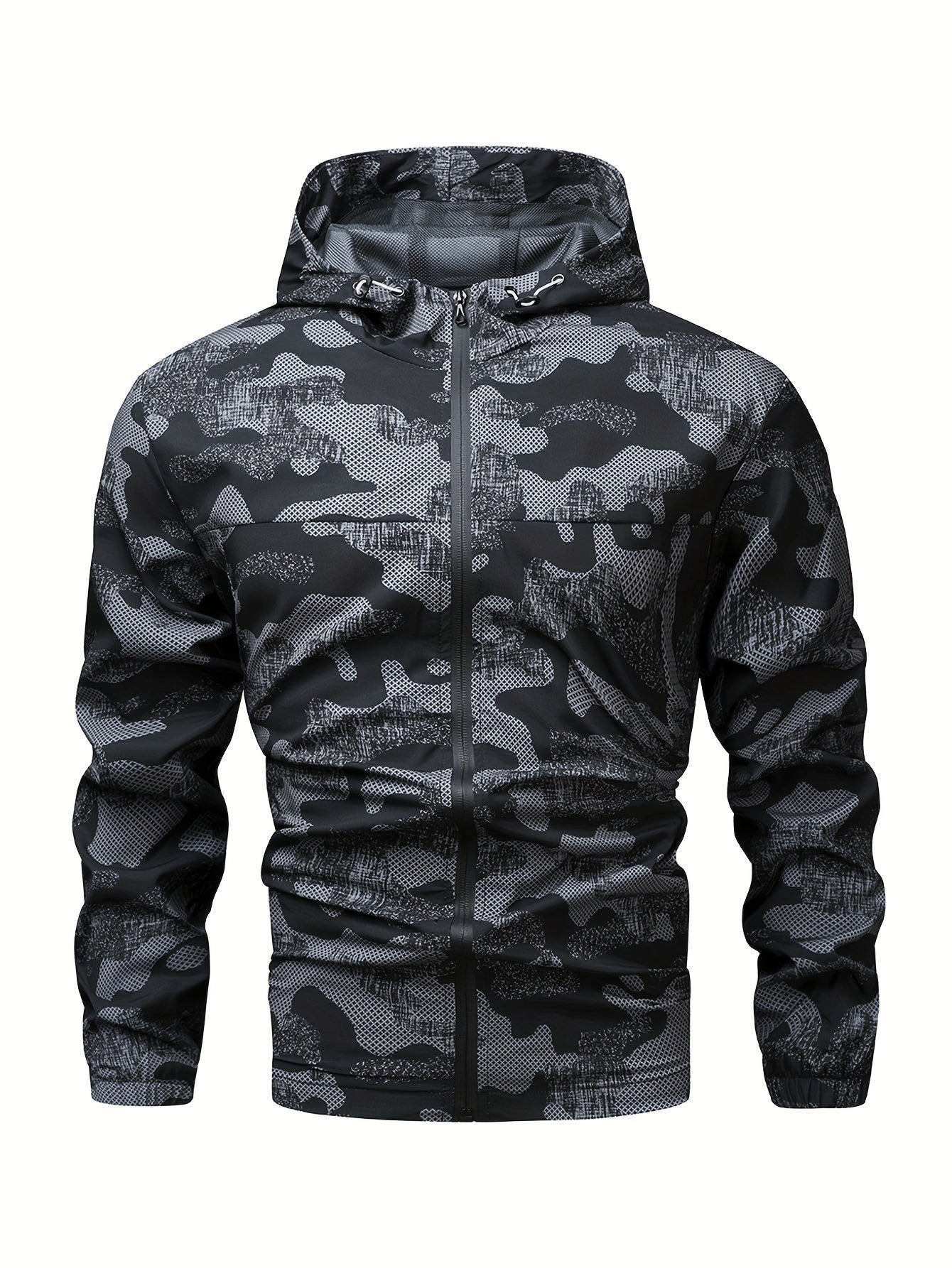 Tom | Veste à capuche zippée bicolore pour hommes