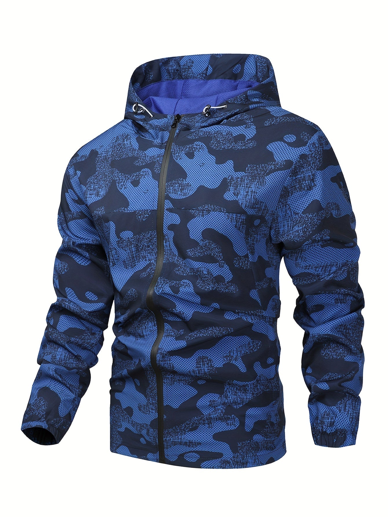 Tom | Veste à capuche zippée bicolore pour hommes