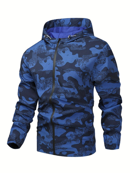Tom | Veste à capuche zippée bicolore pour hommes