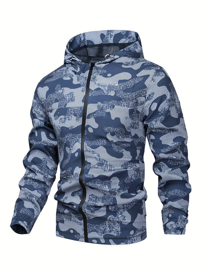 Tom | Veste à capuche zippée bicolore pour hommes