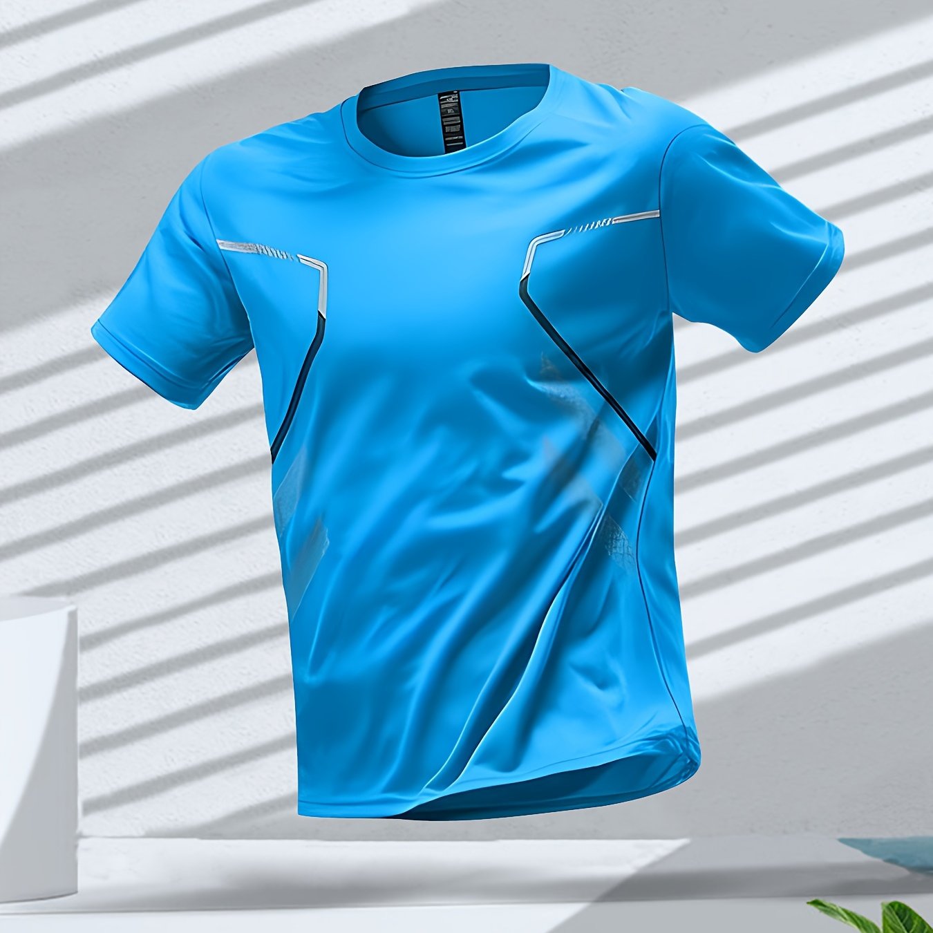 Tom | T-shirt de sport coloré pour homme avec manches courtes à séchage rapide