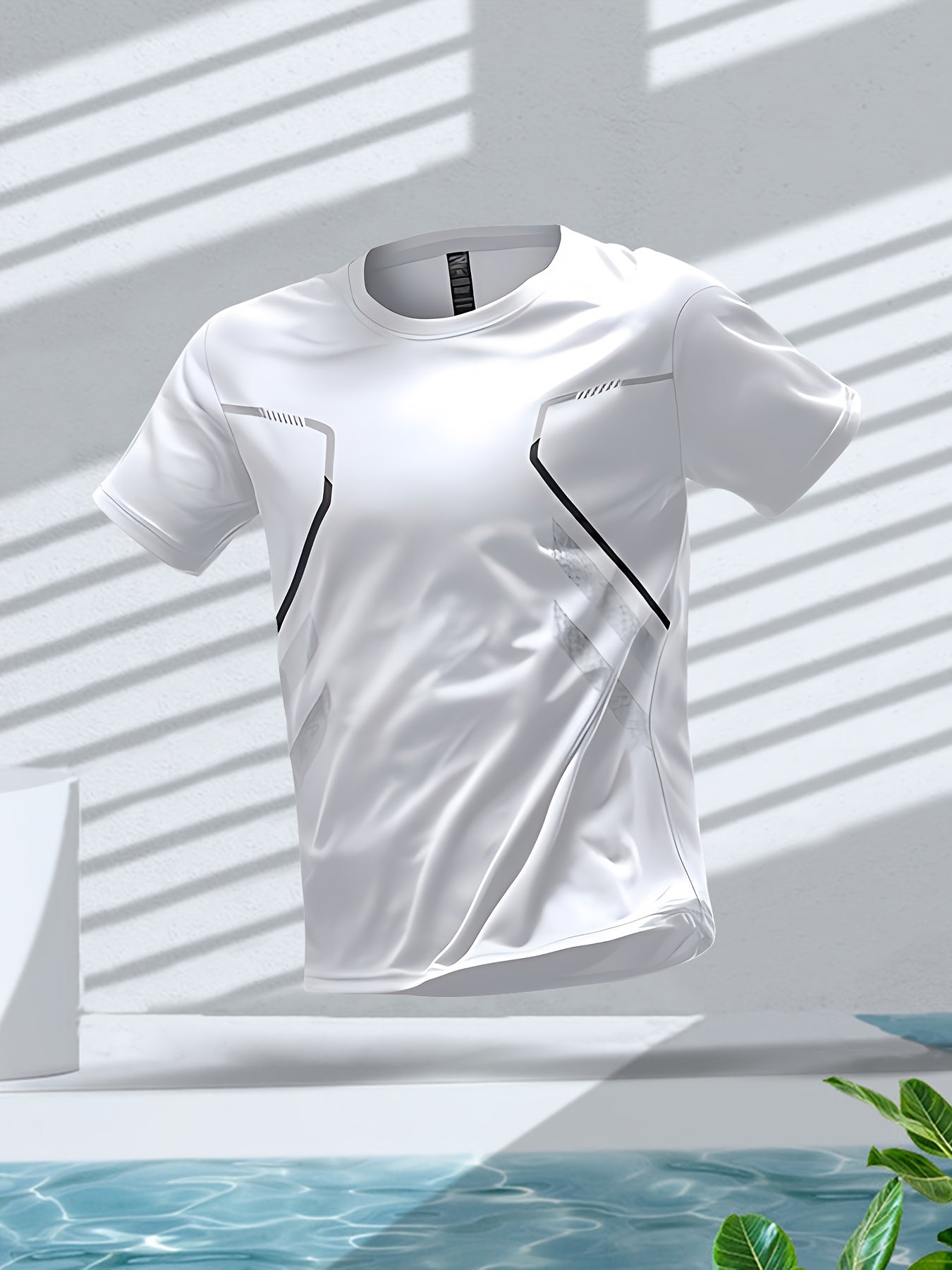 Tom | T-shirt de sport coloré pour homme avec manches courtes à séchage rapide
