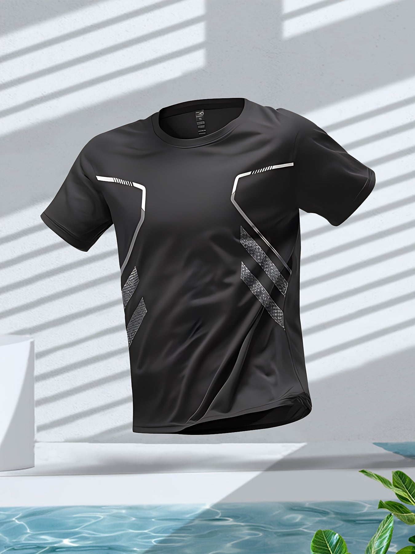 Tom | T-shirt de sport coloré pour homme avec manches courtes à séchage rapide