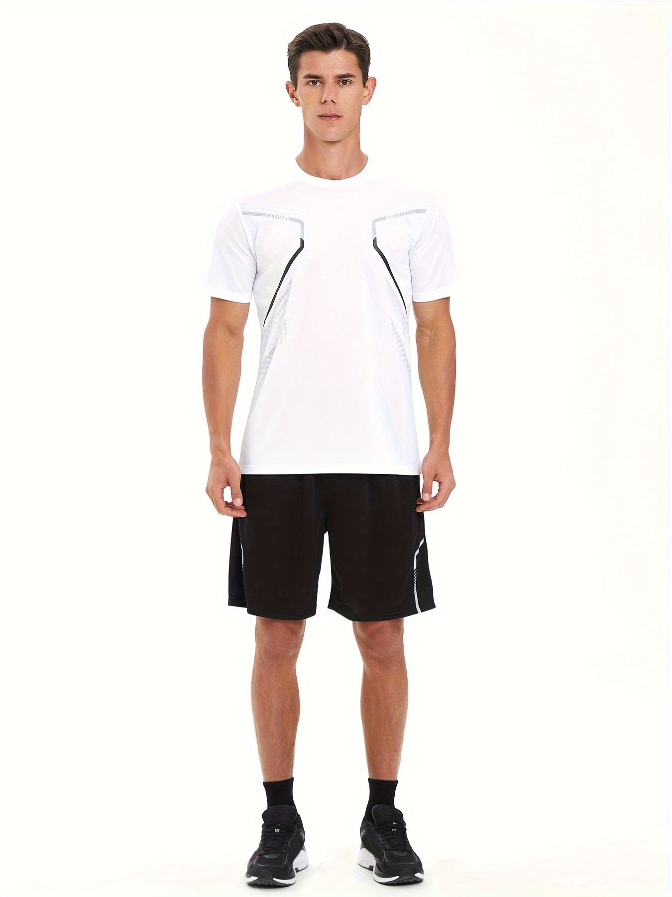 Tom | T-shirt de sport coloré pour homme avec manches courtes à séchage rapide