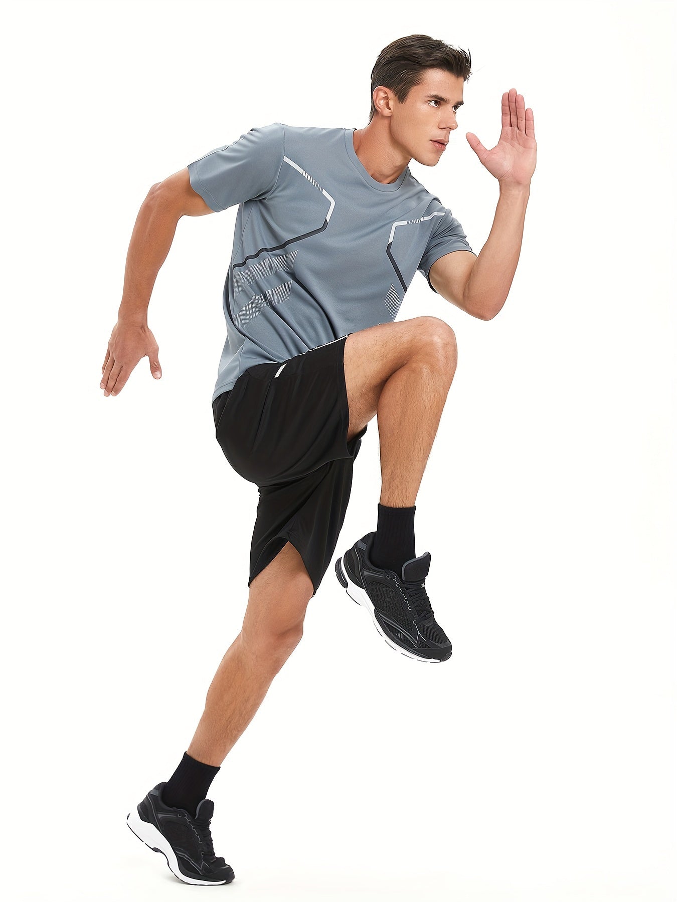 Tom | T-shirt de sport coloré pour homme avec manches courtes à séchage rapide