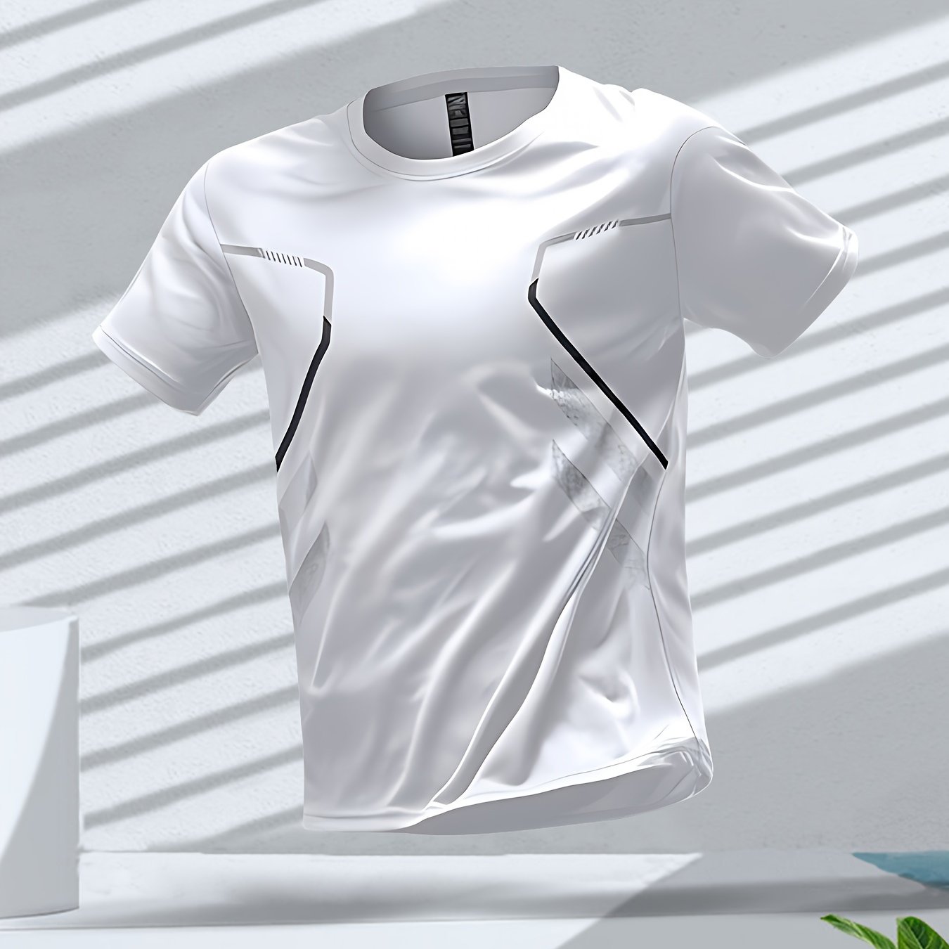 Tom | T-shirt de sport coloré pour homme avec manches courtes à séchage rapide