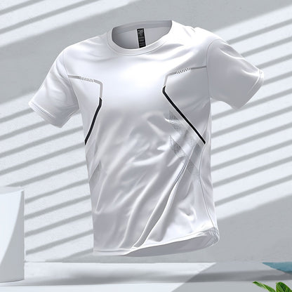 Tom | T-shirt de sport coloré pour homme avec manches courtes à séchage rapide