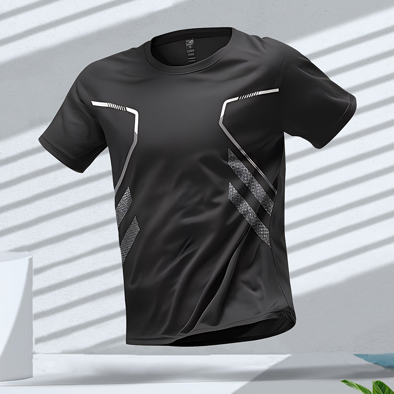 Tom | T-shirt de sport coloré pour homme avec manches courtes à séchage rapide