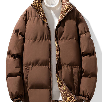 Tom | Veste épaisse réversible avec col montant et manches longues