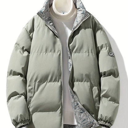 Tom | Veste épaisse réversible avec col montant et manches longues