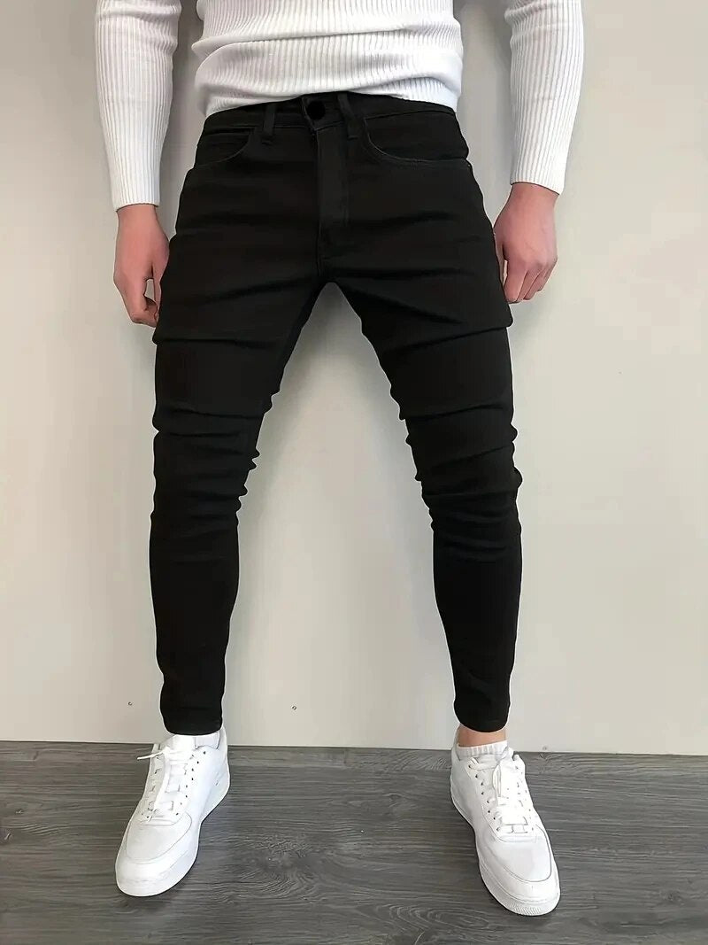 Tom | Jean slim extensible disponible en plusieurs couleurs