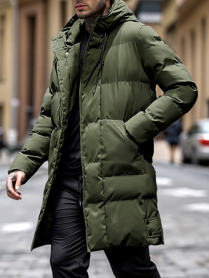 Tom | Parka d'hiver chaude avec capuche et poches