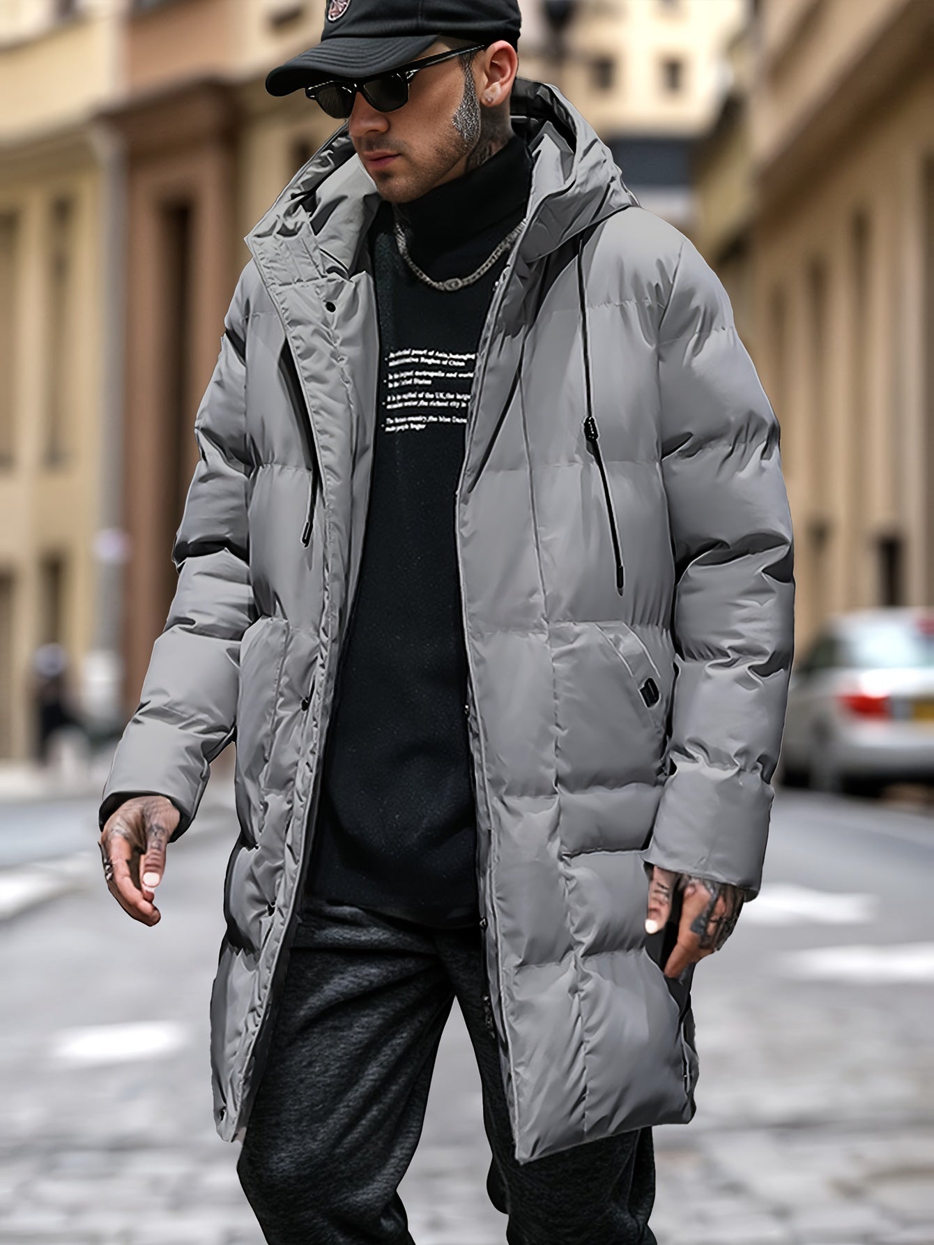 Tom | Parka d'hiver chaude avec capuche et poches