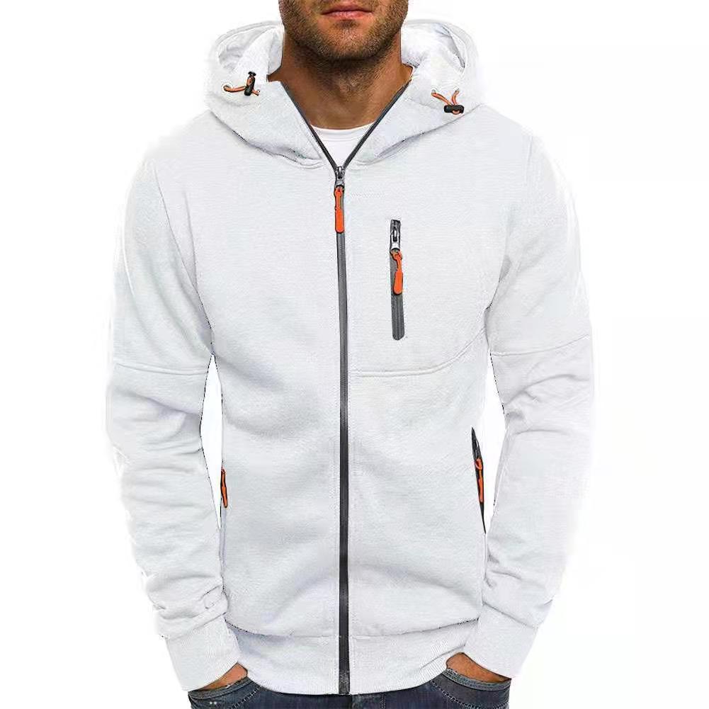Tommy | Sweat à capuche en laine pour homme avec fermeture éclair