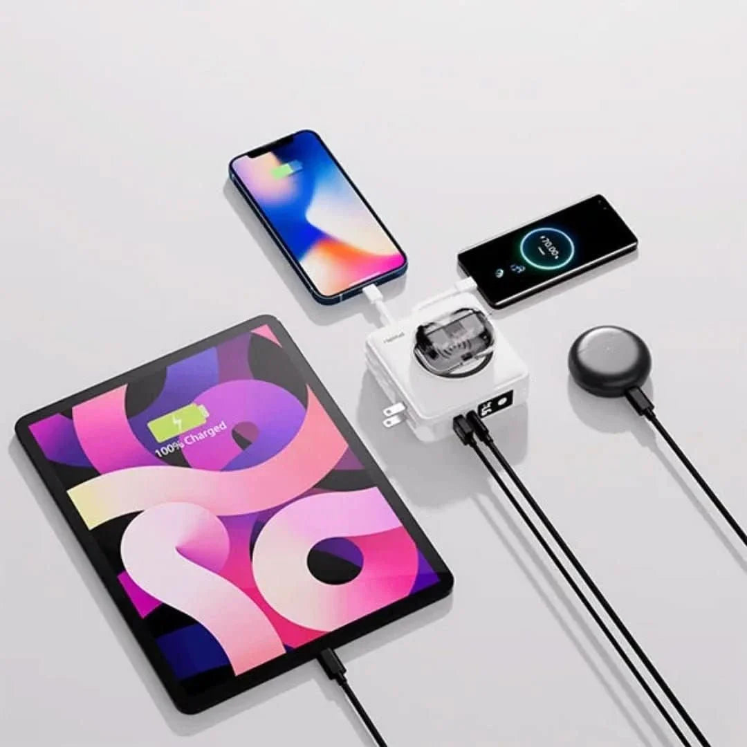 Travel PRO | 5 in 1 Power Bank + Storage