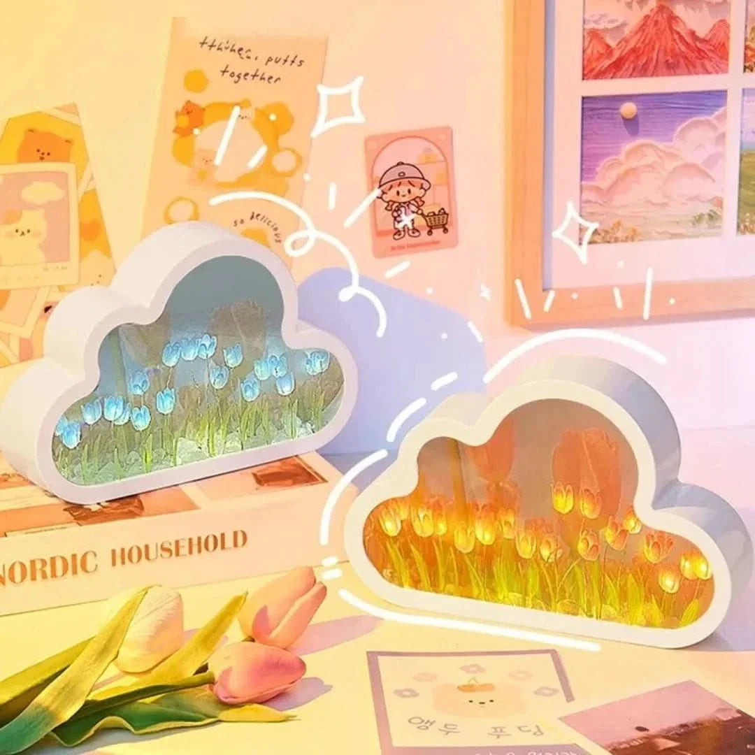 Tulip Glow | DIY Night Light with 20 Flower Shapes