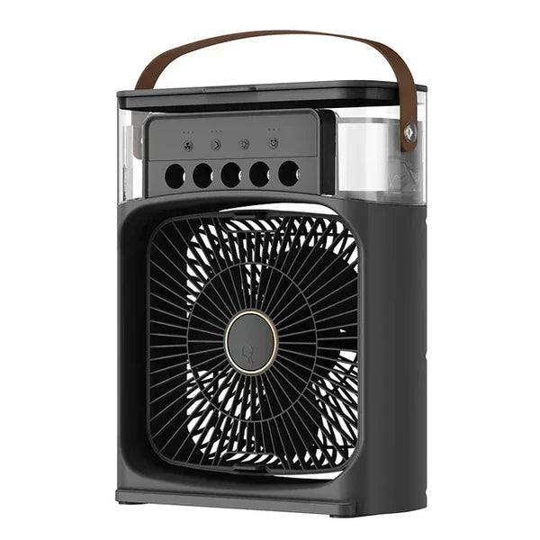 Prenosný ventilátor s ľadovou hmlou Ultra-Cooling - LED svetlá - jedinečné výkonné chladenie