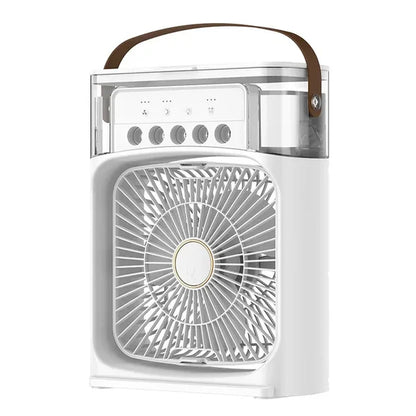 Prenosný ventilátor s ľadovou hmlou Ultra-Cooling - LED svetlá - jedinečné výkonné chladenie