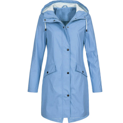 Uniq | Veste de pluie élégante pour femmes avec capuche