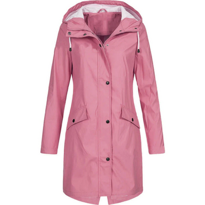 Uniq | Veste de pluie élégante pour femmes avec capuche